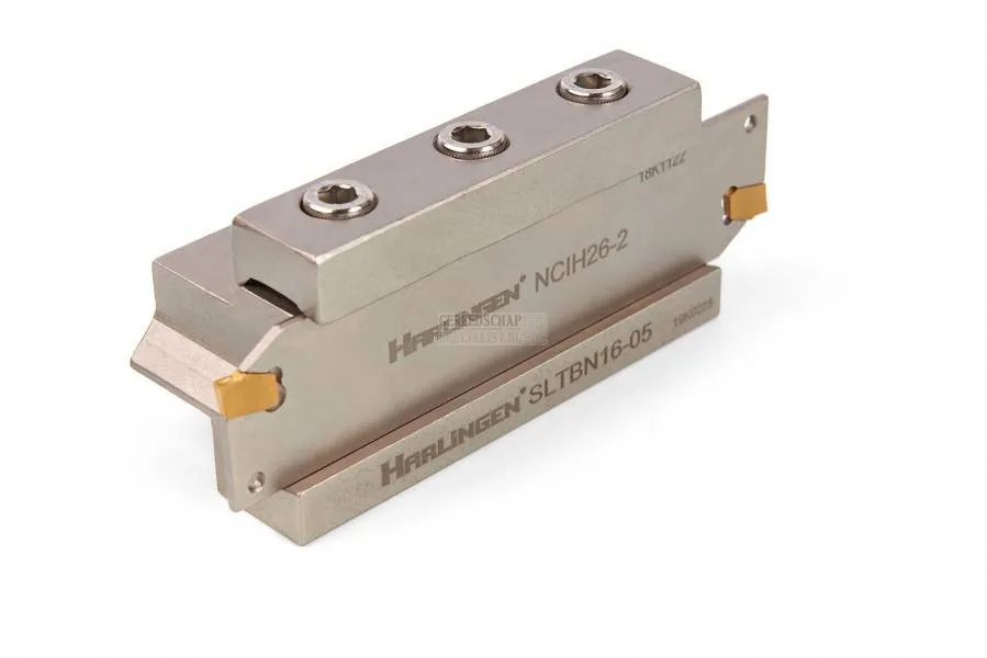 HARLINGEN PROFI 25mm afsteekhouder met 2 en 3 mm afsteekplaten