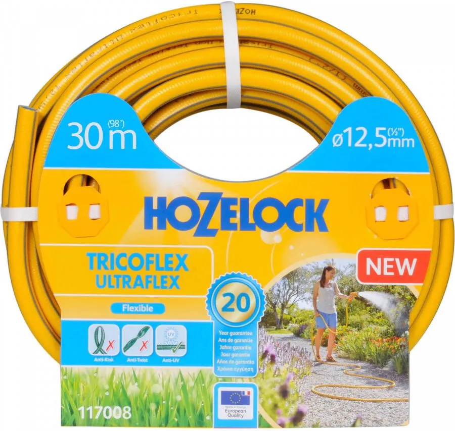 Hozelock 117001 Tricoflex Ultraflex Tuinslang 12, 5mm x 15m