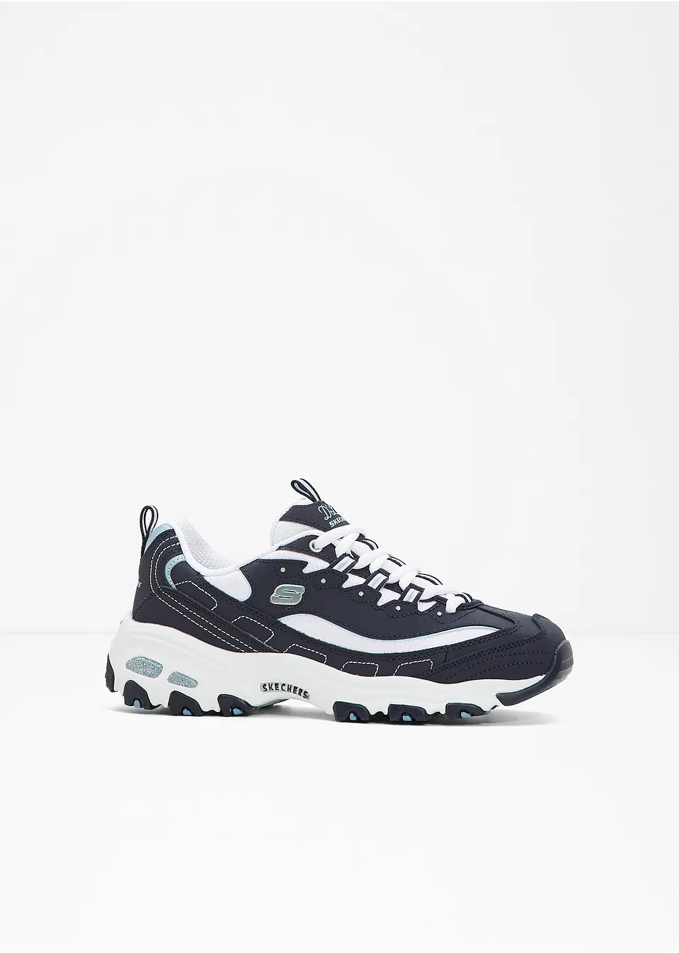 Leren chunky sneakers van Skechers   