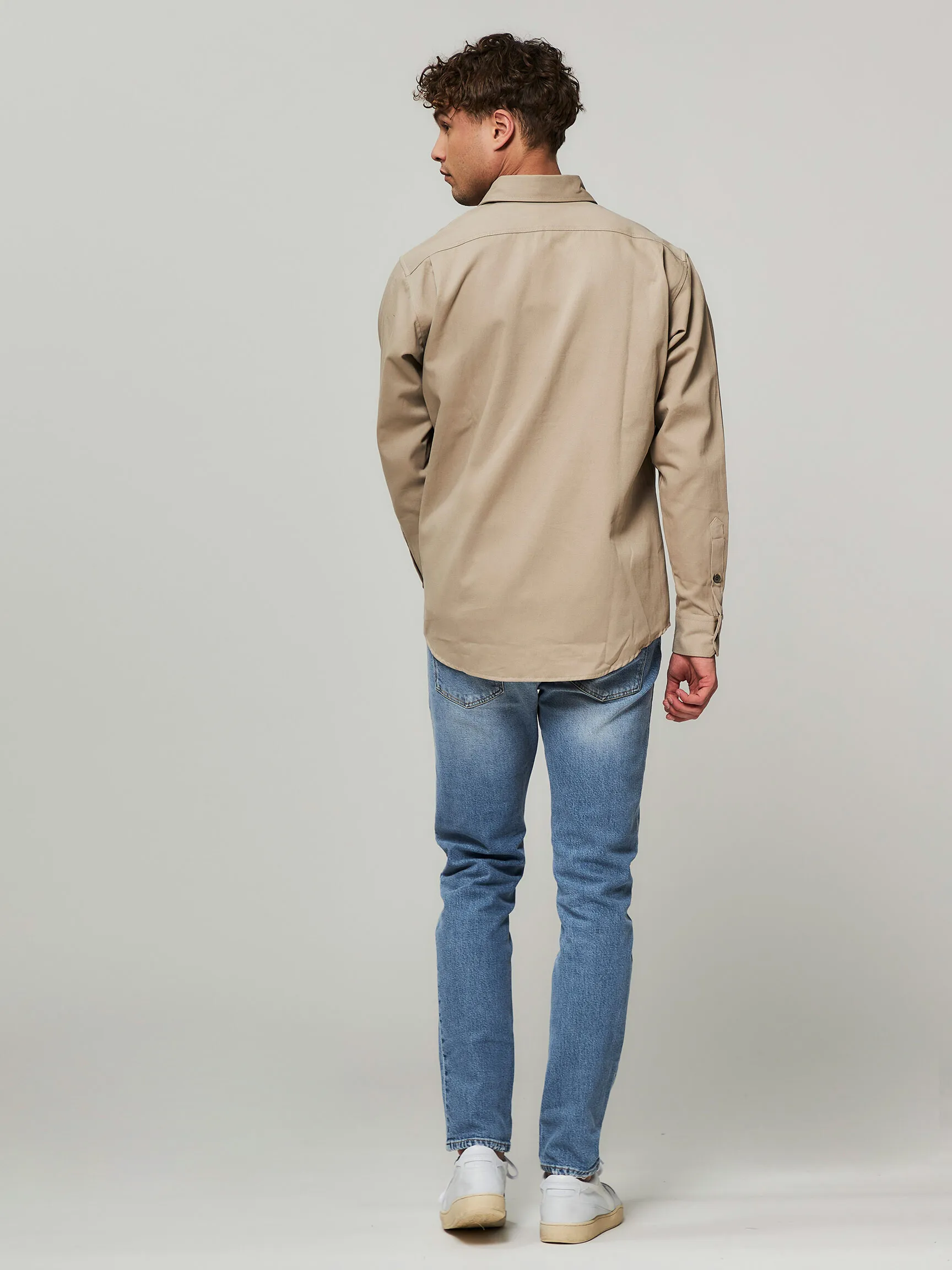 Mads Norgaard Men Storm, cotton overshirt