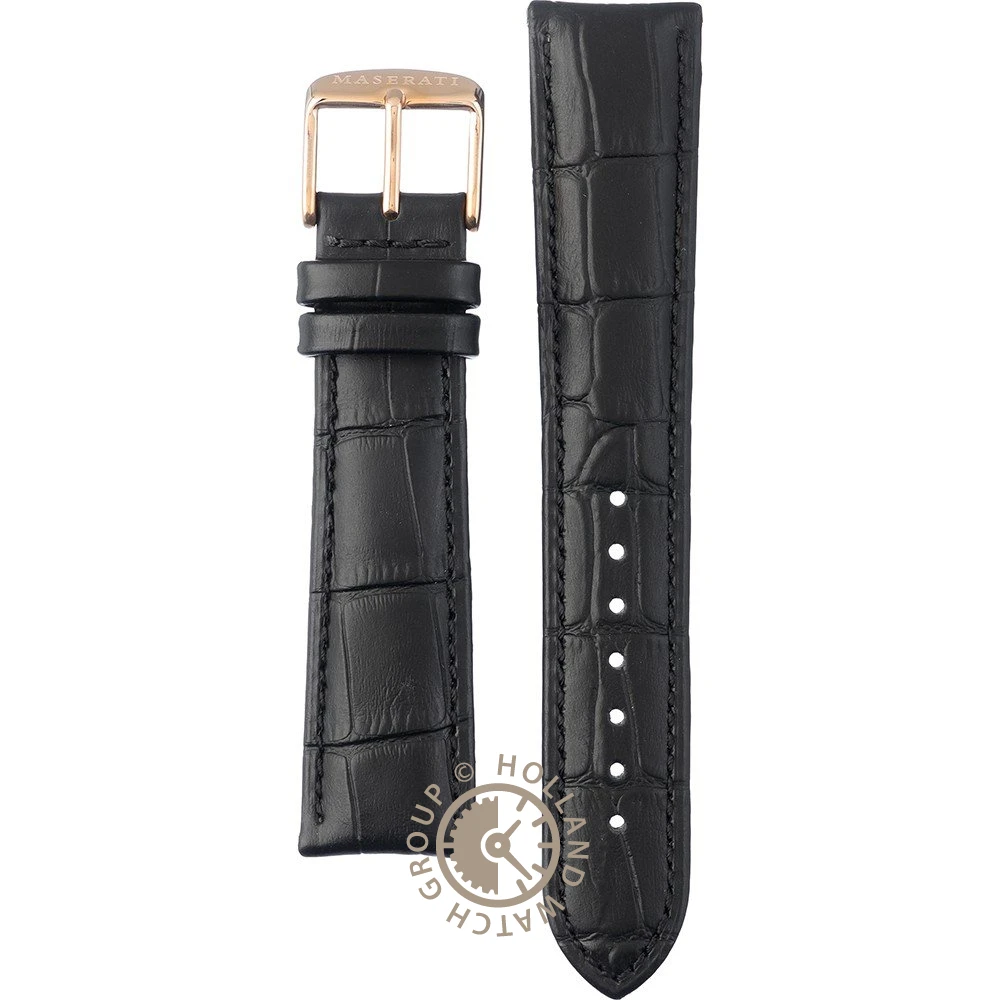 Maserati Straps A01B5143480019RG21 Epoca Horlogeband