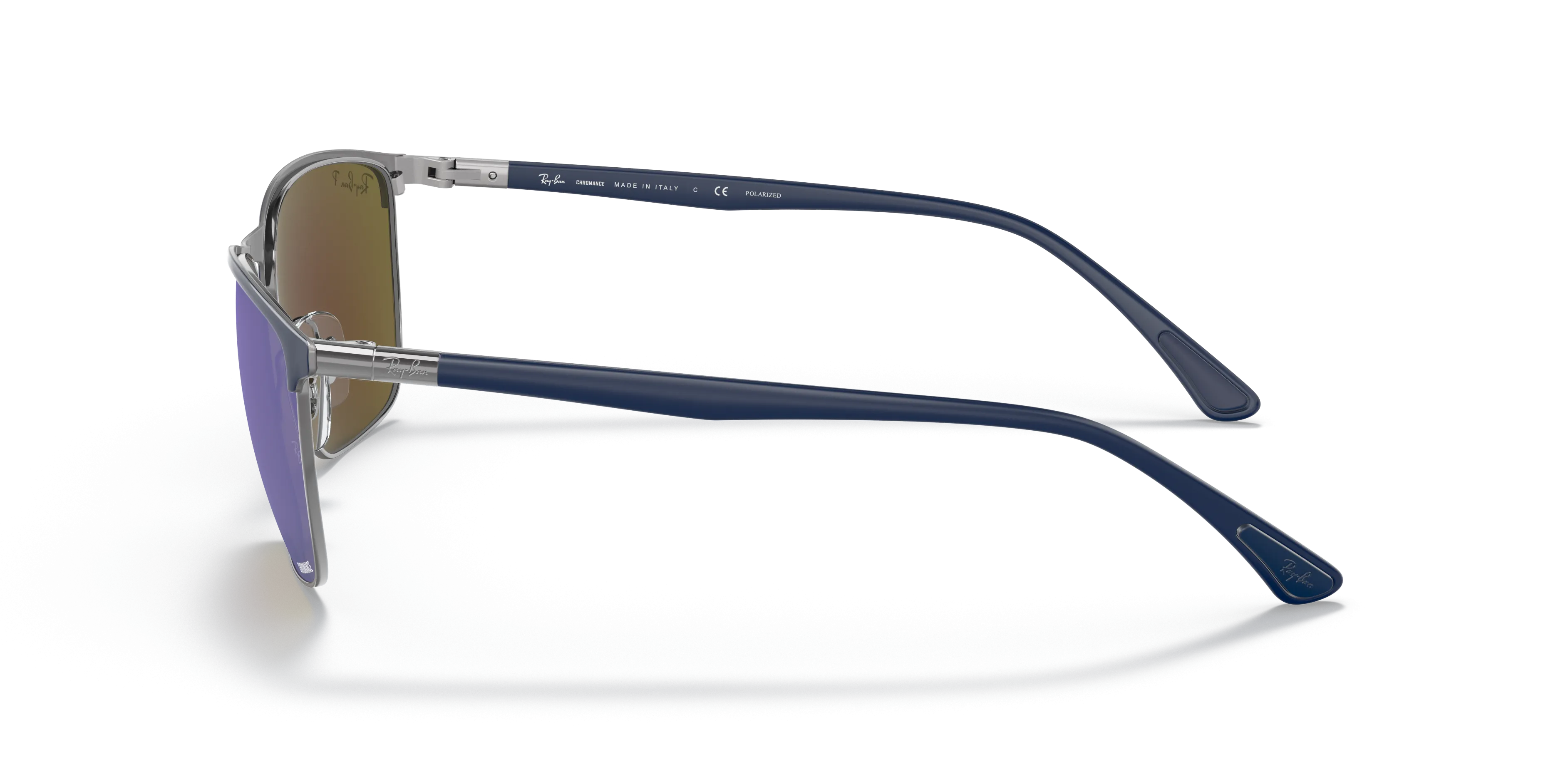 RAYBAN RB3686 CHROMANCE XL (57  19) GEPOLARISEERD WITH BLAUW LENSES AND BLAUW FRAME
