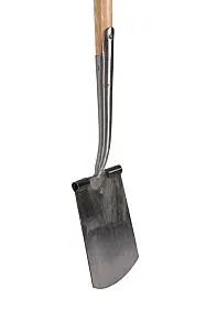 Spade met hals blank met opstapje