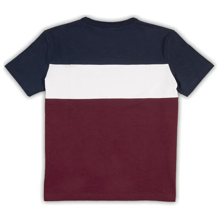TEESHIRT ANIMOZ UZIO BLEU BLANC BORDEAUX